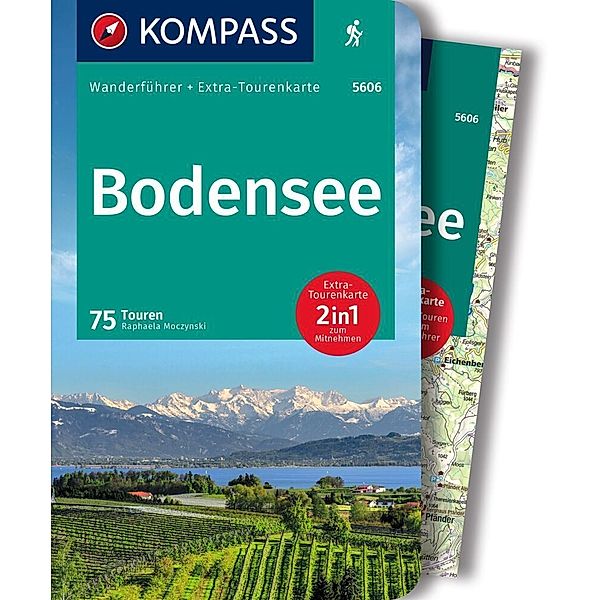 KOMPASS Wanderführer Bodensee, 75 Touren mit Extra-Tourenkarte, Franziska Baumann