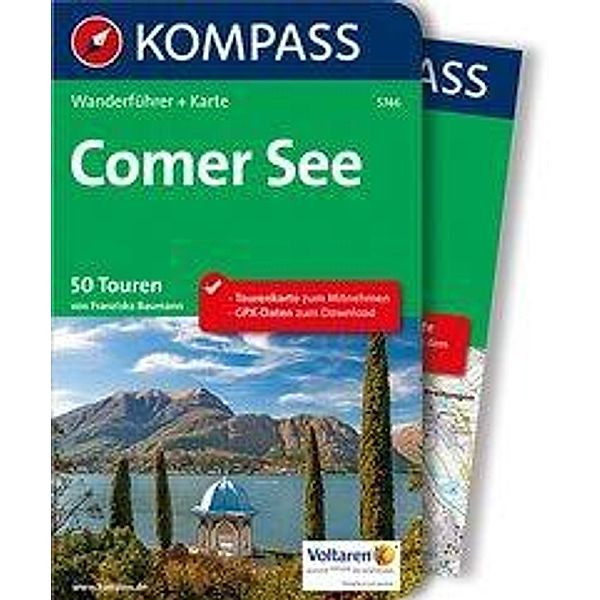 KOMPASS Wanderführer Comer See, m. 1 Karte, Franziska Baumann