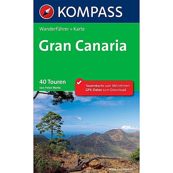 Kompass Wanderführer Gran Canaria, Peter Mertz