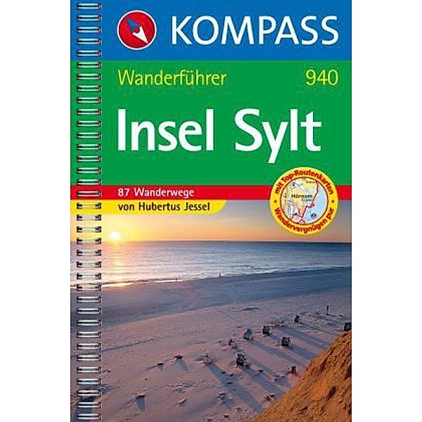 Kompass Wanderführer Insel Sylt, Hubertus Jessel