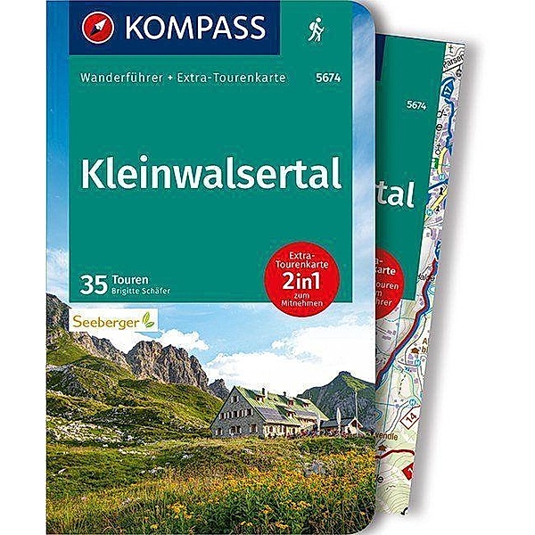 KOMPASS Wanderführer Kleinwalsertal, Brigitte Schäfer
