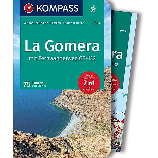 KOMPASS Wanderführer La Gomera, 75 Touren mit Extra-Tourenkarte, Michael Will