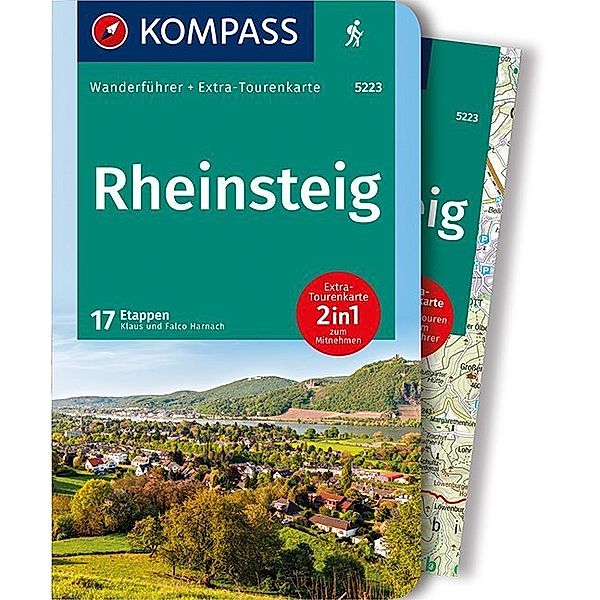 KOMPASS Wanderführer Rheinsteig, KOMPASS Wanderführer Rheinsteig