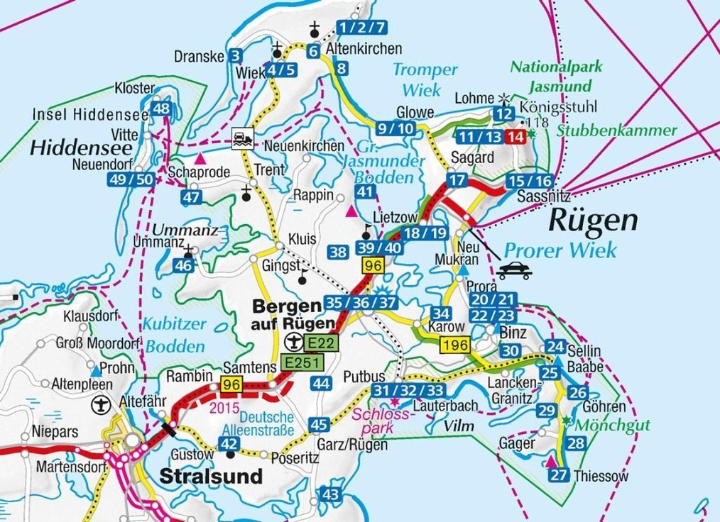 KOMPASS Wanderführer Rügen, m. 1 Karte Buch versandkostenfrei - Weltbild.de