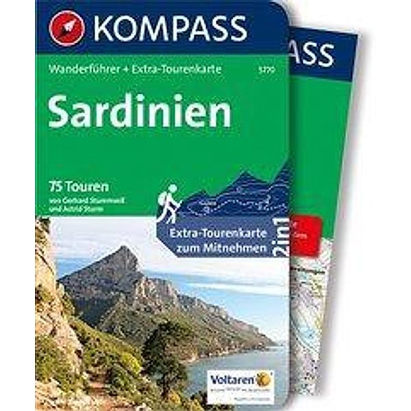 Kompass Wanderführer Sardinien, m. 1 Karte, Gerhard Stummvoll, Astrid Sturm