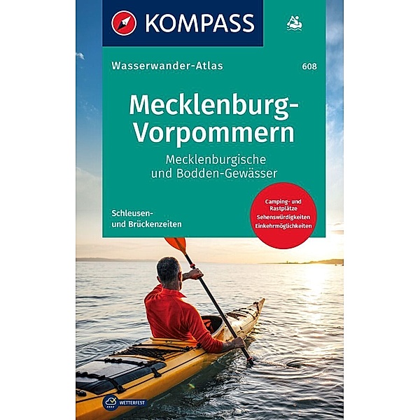 KOMPASS Wasserwanderatlas Mecklenburg-Vorpommern