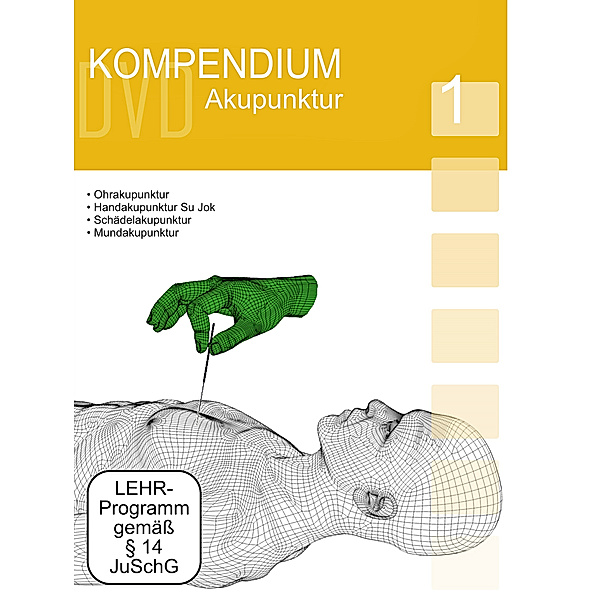 Kompendium Akupunktur, 2 DVDs, Antonius Pollmann, Larissa Finken, Helmut Nissel, Jochen Gleditsch