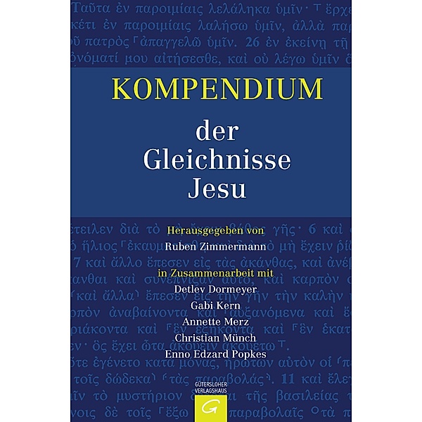 Kompendium der Gleichnisse Jesu, Ruben Zimmermann
