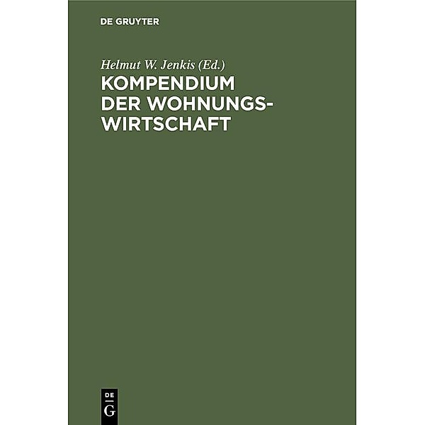Kompendium der Wohnungswirtschaft / Jahrbuch des Dokumentationsarchivs des österreichischen Widerstandes