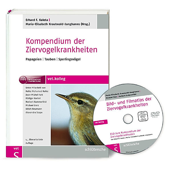 Kompendium der Ziervogelkrankheiten, m. DVD-ROM, Michael Pees, Norbert Kummerfeld