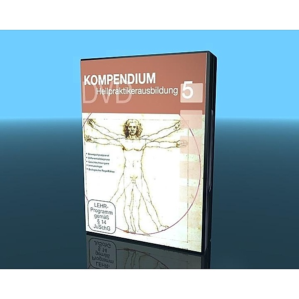 Kompendium Heilpraktikerausbildung, 5 DVDs, Thomas Schnura, Rudi Schnürch