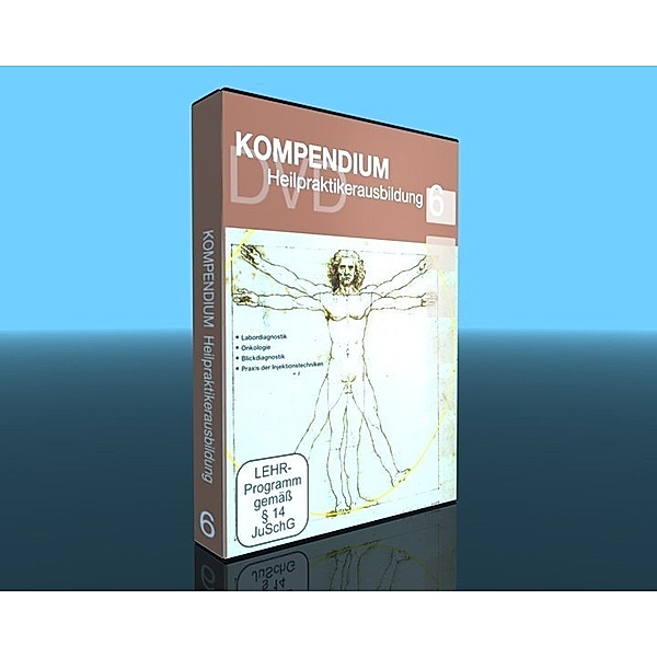 Kompendium Heilpraktikerausbildung.Tl.6,5 DVDs, Thomas Schnura, Rudi Schnürch