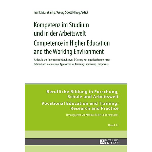 Kompetenz im Studium und in der Arbeitswelt- Competence in Higher Education and the Working Environment