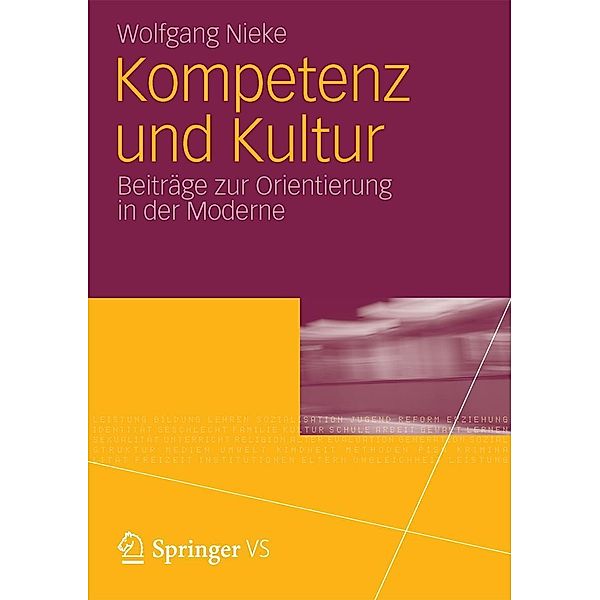 Kompetenz und Kultur, Wolfgang Nieke