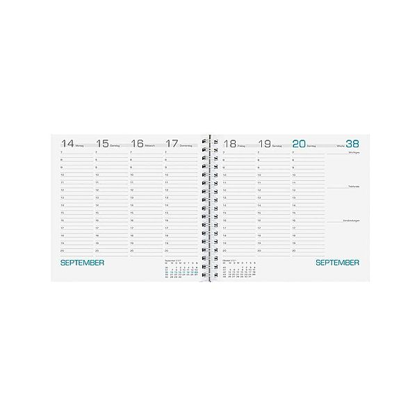 Konferenzmappe 'Assessor', Kalendereinlage (Nr.790-0098) 2021