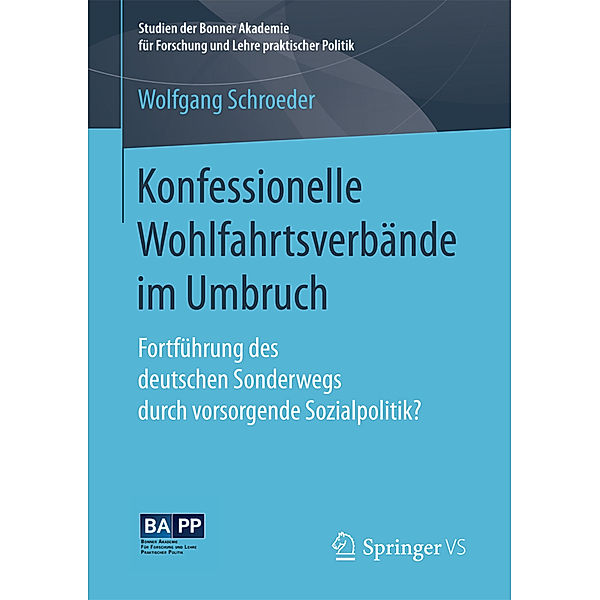 Konfessionelle Wohlfahrtsverbände im Umbruch, Wolfgang Schroeder