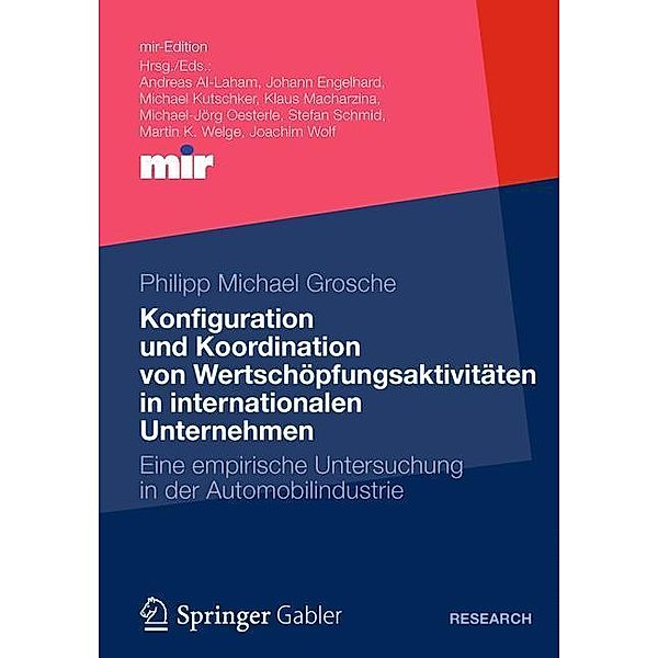 Konfiguration und Koordination von Wertschöpfungsaktivitäten in internationalen Unternehmen, Philipp Michael Grosche