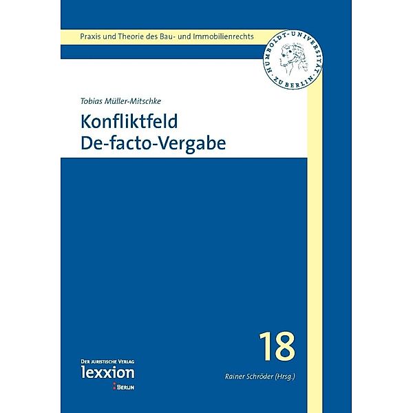 Konfliktfeld De-facto-Vergabe, Tobias Müller-Mitschke