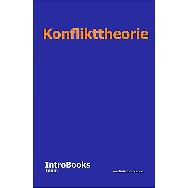 Konflikttheorie, IntroBooks Team