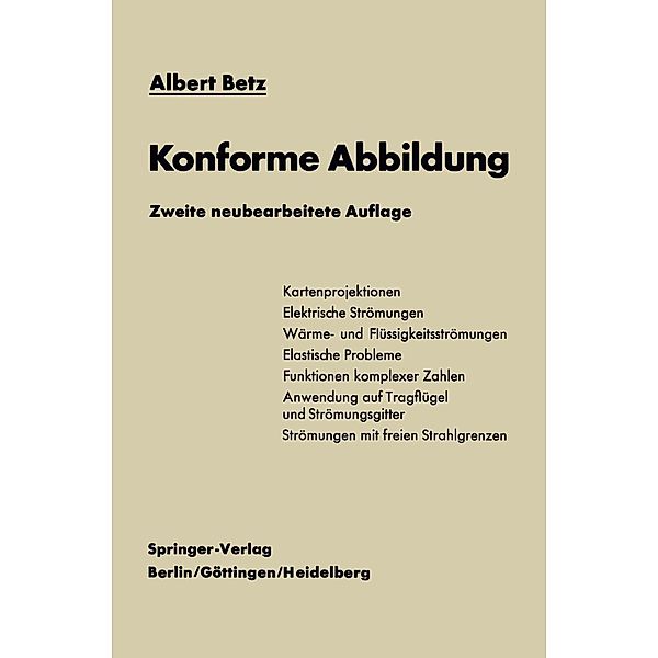 Konforme Abbildung, Albert Betz