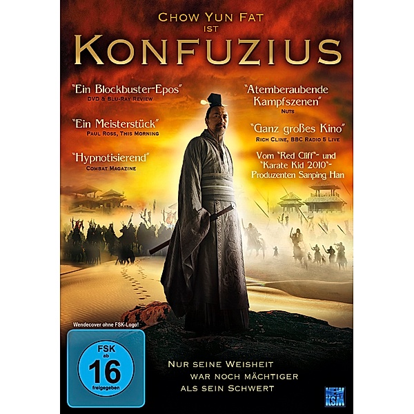 Konfuzius, DVD, Chow Yun-Fat, Zhou Xun