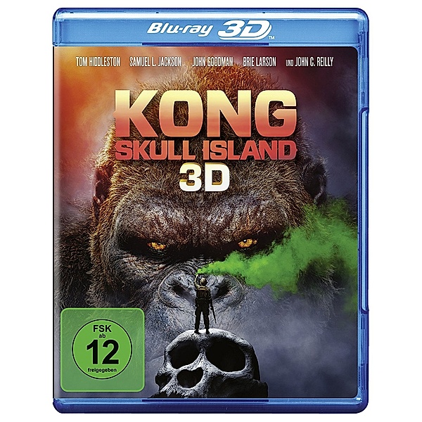 Kong: Skull Island - 3D-Version, Samuel L.Jackson John Goodman Tom Hiddleston