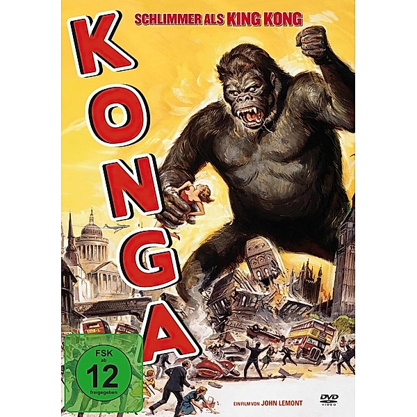 KONGA-Kinofassung (digital remastered), Michael Gough, Margo Johns, Jess Conrad