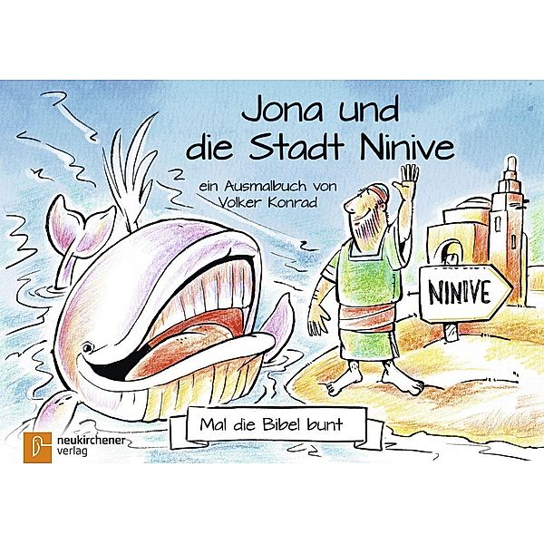 Konrad, V: 5er-Pack: Mal die Bibel bunt - Jona und die Stadt, Volker Konrad