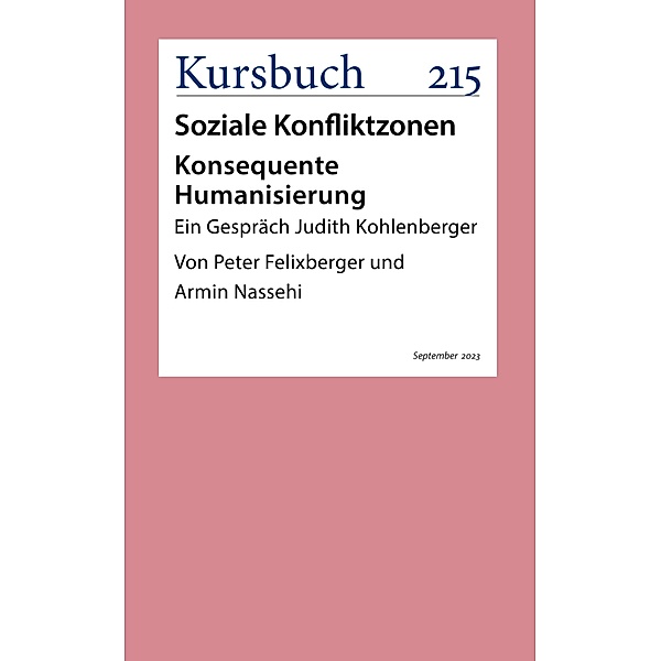 Konsequente Humanisierung, Judith Kohlenberger