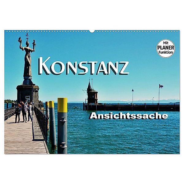 Konstanz - Ansichtssache (Wandkalender 2024 DIN A2 quer), CALVENDO Monatskalender, Thomas Bartruff