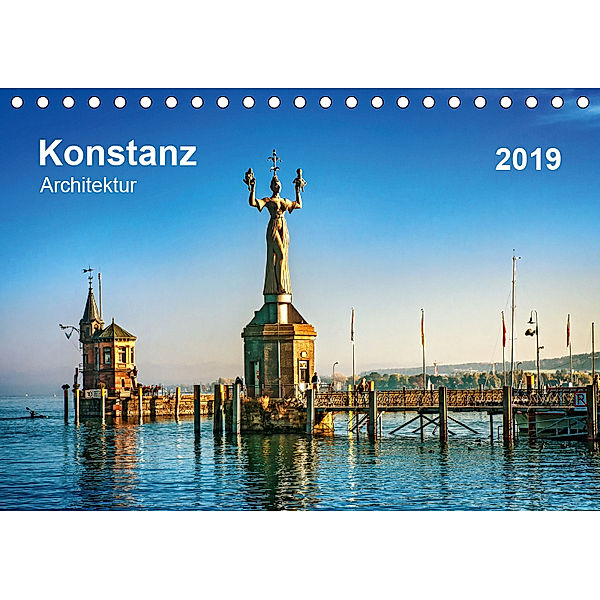 Konstanz Architektur (Tischkalender 2019 DIN A5 quer), ap-photo