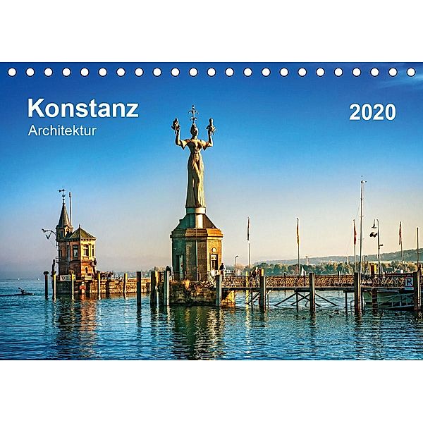 Konstanz Architektur (Tischkalender 2020 DIN A5 quer)