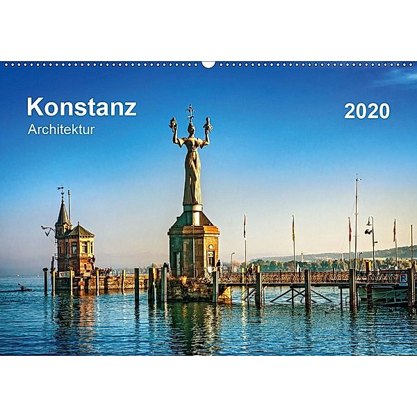 Konstanz Architektur (Wandkalender 2020 DIN A2 quer)