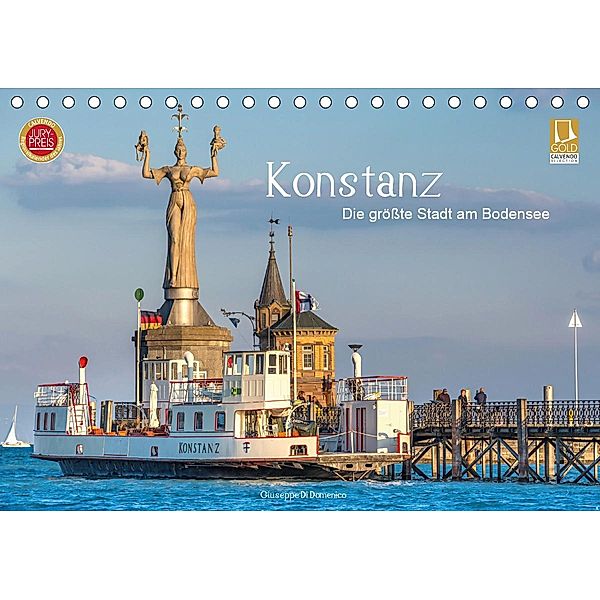 Konstanz - die größte Stadt am Bodensee (Tischkalender 2020 DIN A5 quer), Giuseppe Di Domenico