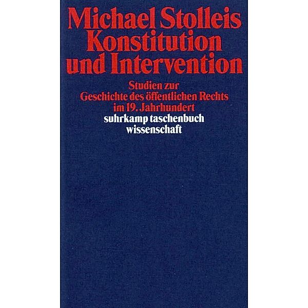 Konstitution und Intervention, Michael Stolleis