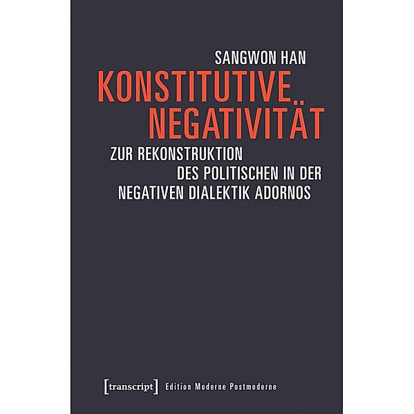 Konstitutive Negativität / Edition Moderne Postmoderne, Sangwon Han