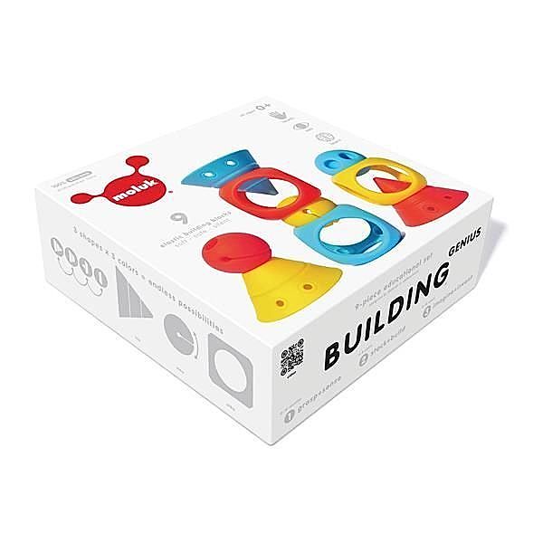 Moluk Konstruktionsspielzeug BUILDING GENIUS 9-teilig in bunt