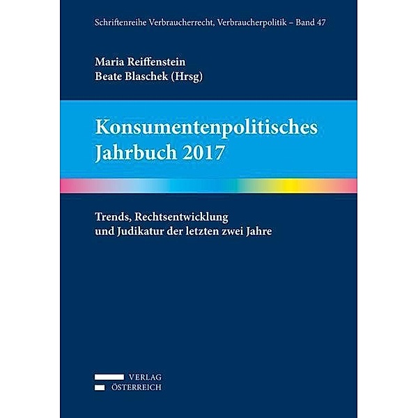 Konsumentenpolitisches Jahrbuch 2017