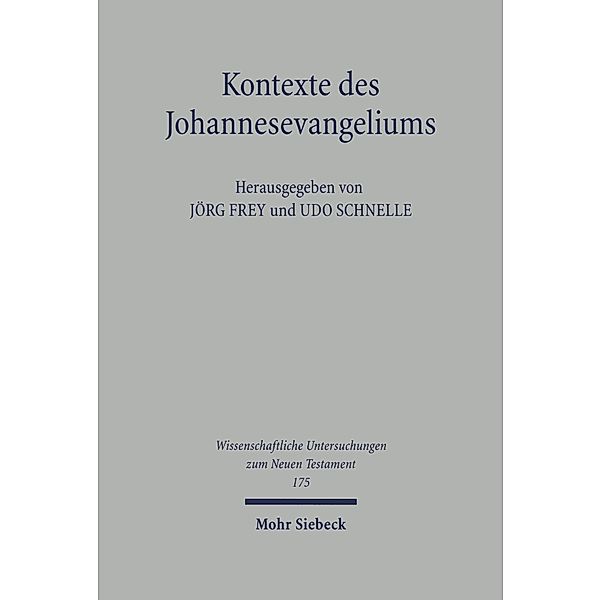 Kontexte des Johannesevangeliums