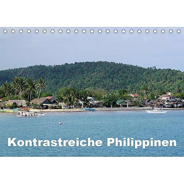 Kontrastreiche Philippinen (Tischkalender 2021 DIN A5 quer), Rudolf Blank