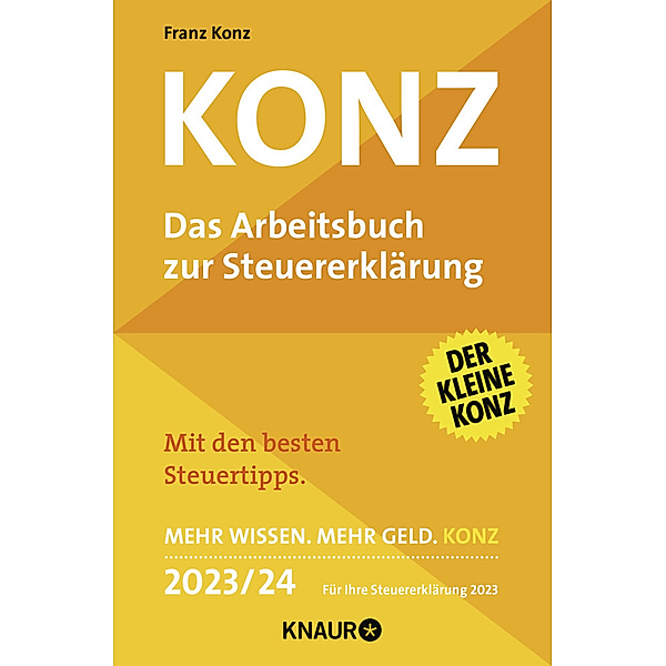 Konz, Das Arbeitsbuch zur Steuererklärung 2023/24