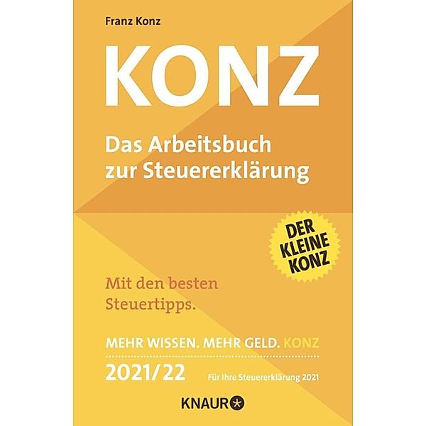 Konz, Das Arbeitsbuch zur Steuererklärung