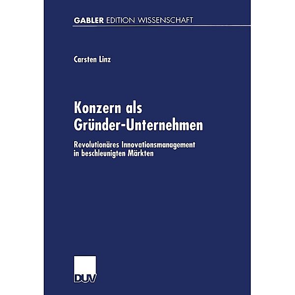 Konzern als Gründer-Unternehmen, Carsten Linz