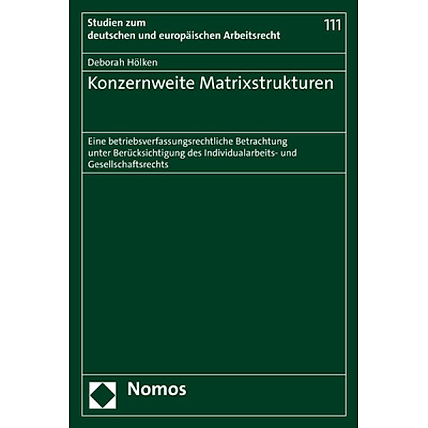 Konzernweite Matrixstrukturen, Deborah Hölken