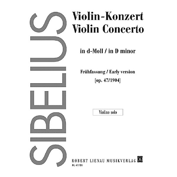 Konzert d-Moll, Jean Sibelius