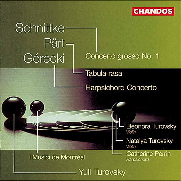 Konzert F.Cembalo+Streicher/+, C. Perrin, Y. Turovsky, Imm