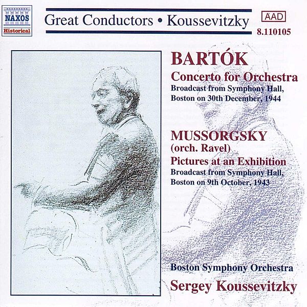 Konzert F.Orchester/Bilder Ei, Sergey Koussevitzky, Bso