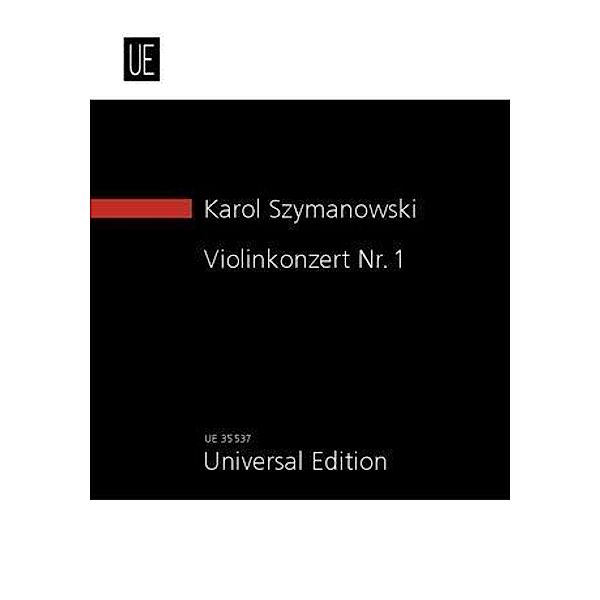 Konzert Nr. 1 für Violine und Orchester, Studienpartitur, Konzert Nr. 1