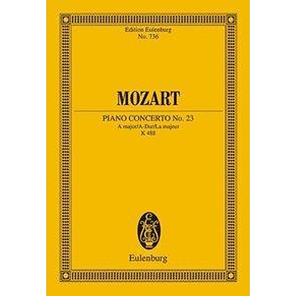 Konzert Nr. 23 A-Dur, Wolfgang Amadeus Mozart
