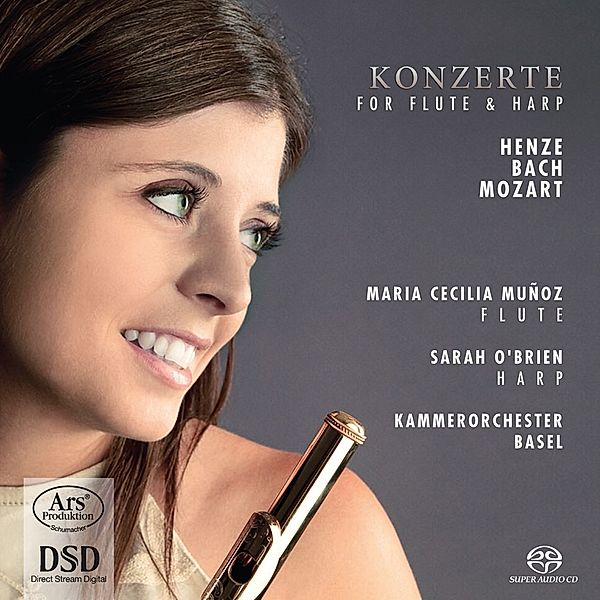 Konzerte Für Flöte Und Harfe, Munoz, O'Brien, Kammerorchester Basel